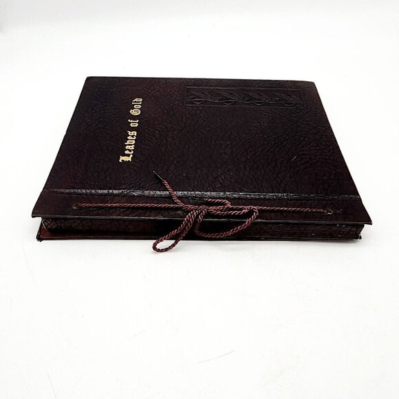 Vintage Leaves of Gold  Anthology of Prayers Memorable Phrases 1964 Hardcover - Picture 2 of 13